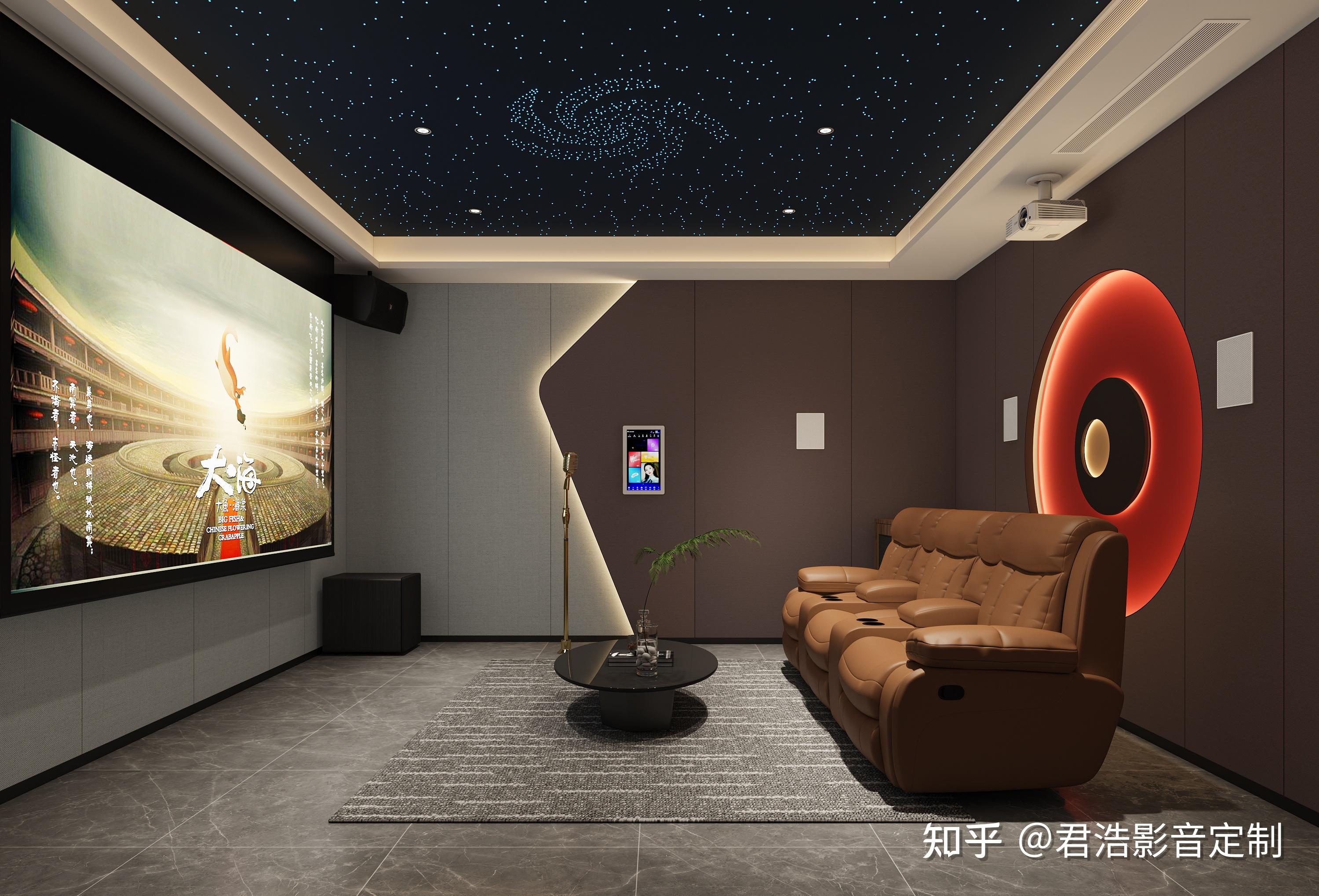 17㎡小房间打造家庭影院，这3个尺寸布局方案太实用了！ - 知乎