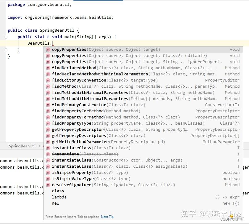 【Java 代码实例 14】BeanUtils用法详解，附源码分析 知乎