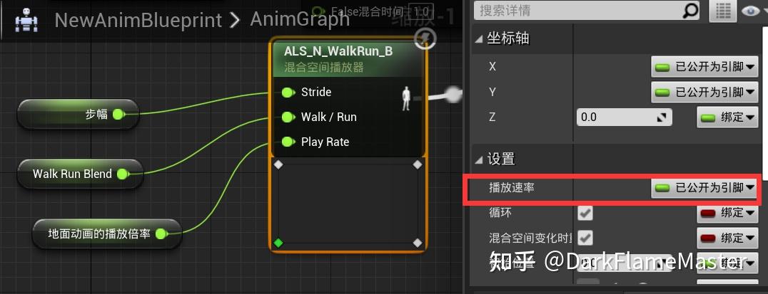 UE4/UE5 骨骼动画 高级运动系统 走跑混合初步 - 知乎