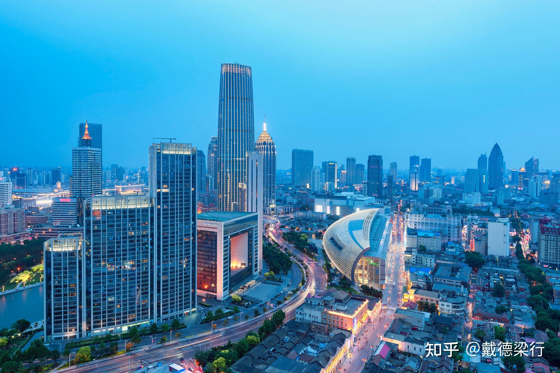 城市中的空中聚宝盆解读天津楼宇经济发展