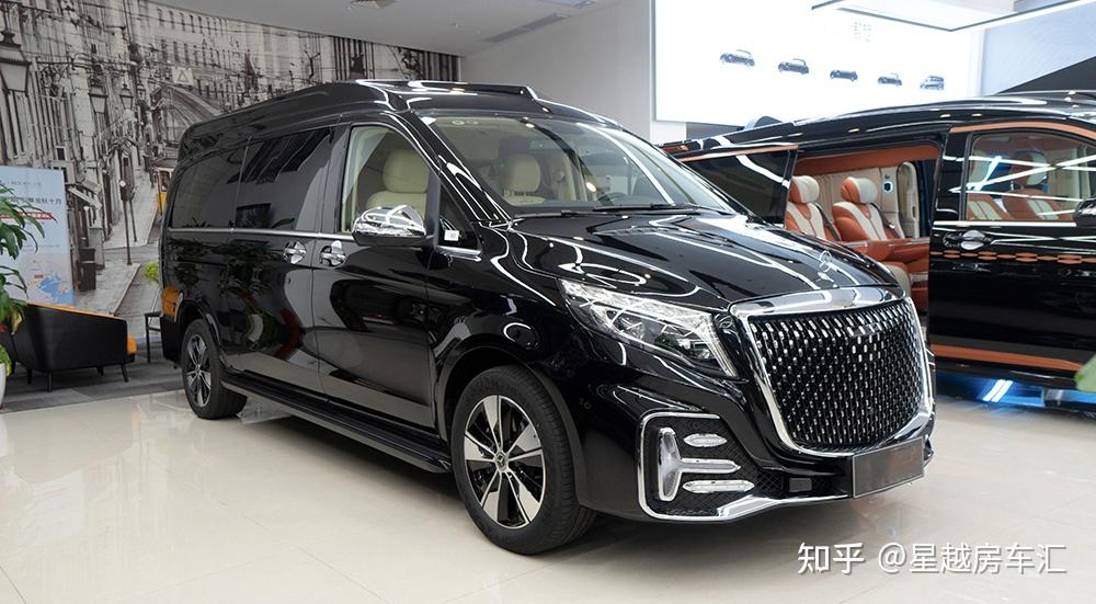 2021深圳粤港澳大湾区车展有什么新车全新奔驰v级商务车54米车身6座内