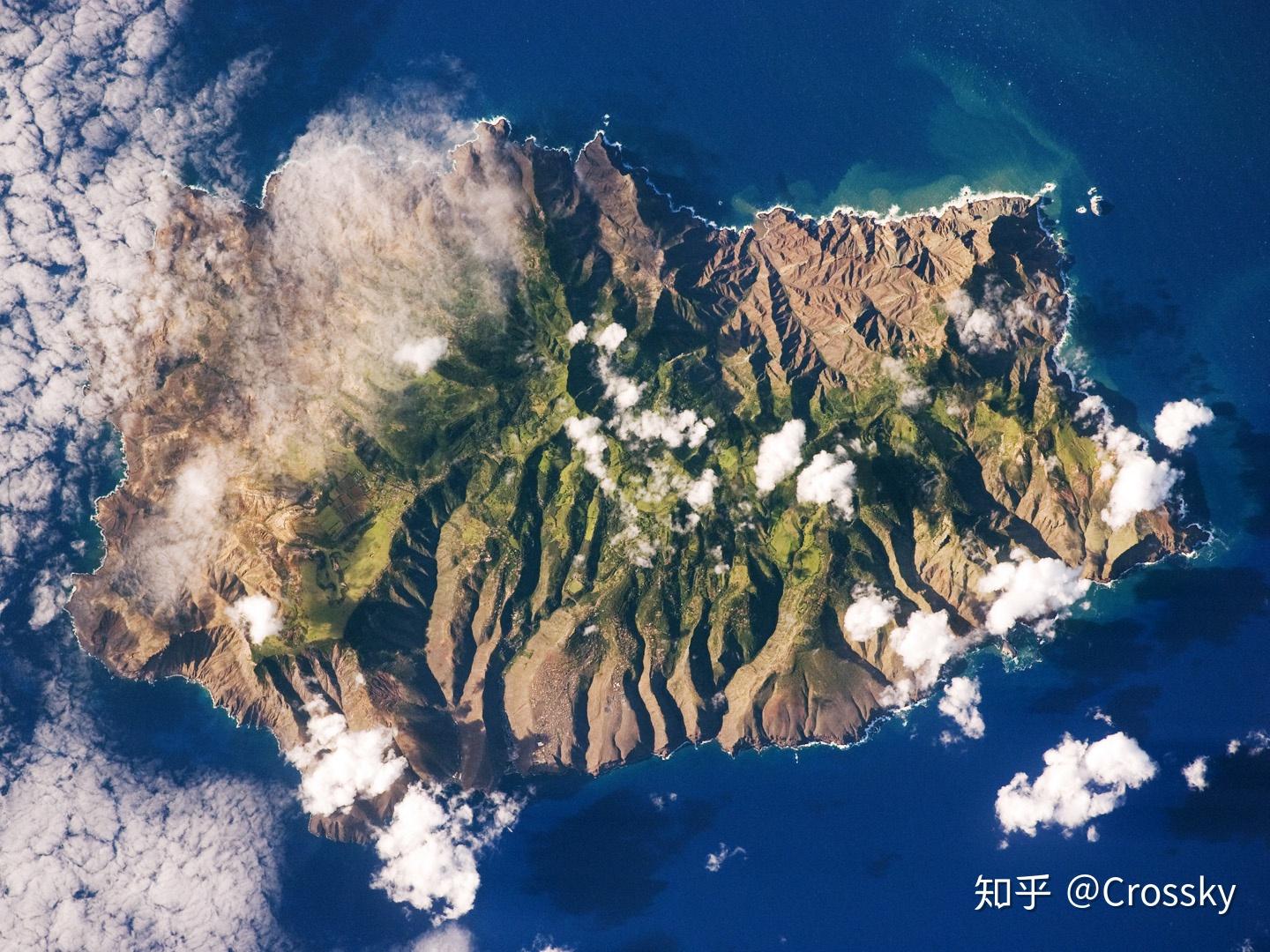 传奇故事的岛圣赫勒拿岛
