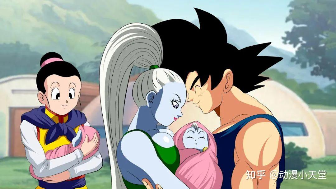 脑洞大开的《龙珠超》,悟空和芭朵斯系列,天使和人类混血儿诞生