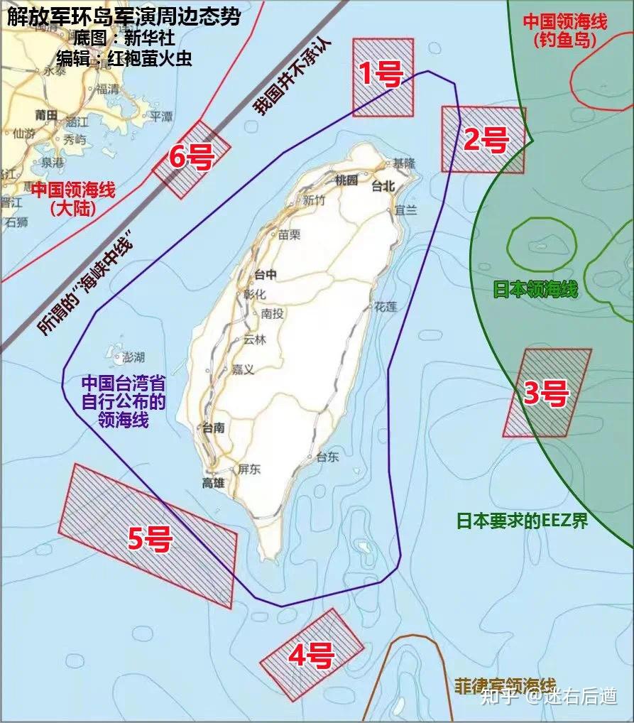 台湾周边海域地图图片