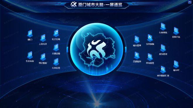 厦门市城市运行一屏通览入选2023年数字政府优秀创新案例