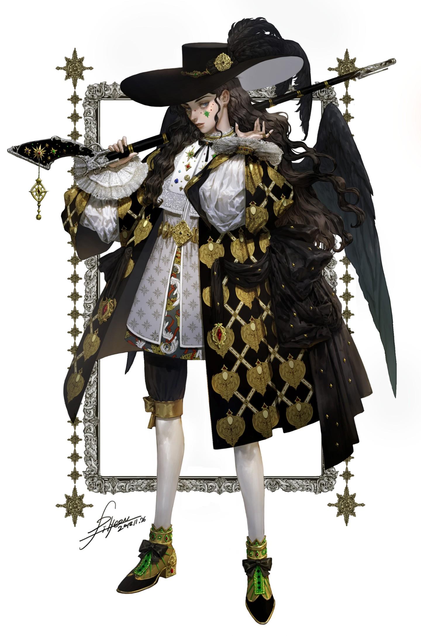 【元素推荐】韩国画师pilyeon作品欣赏39p 韩风 线稿