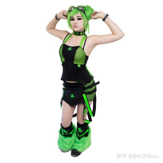 记一个亚文化风格赛博哥特cybergoth