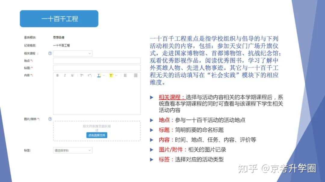 重视!北京高中综合素质评价保姆级填写攻略! - 知乎