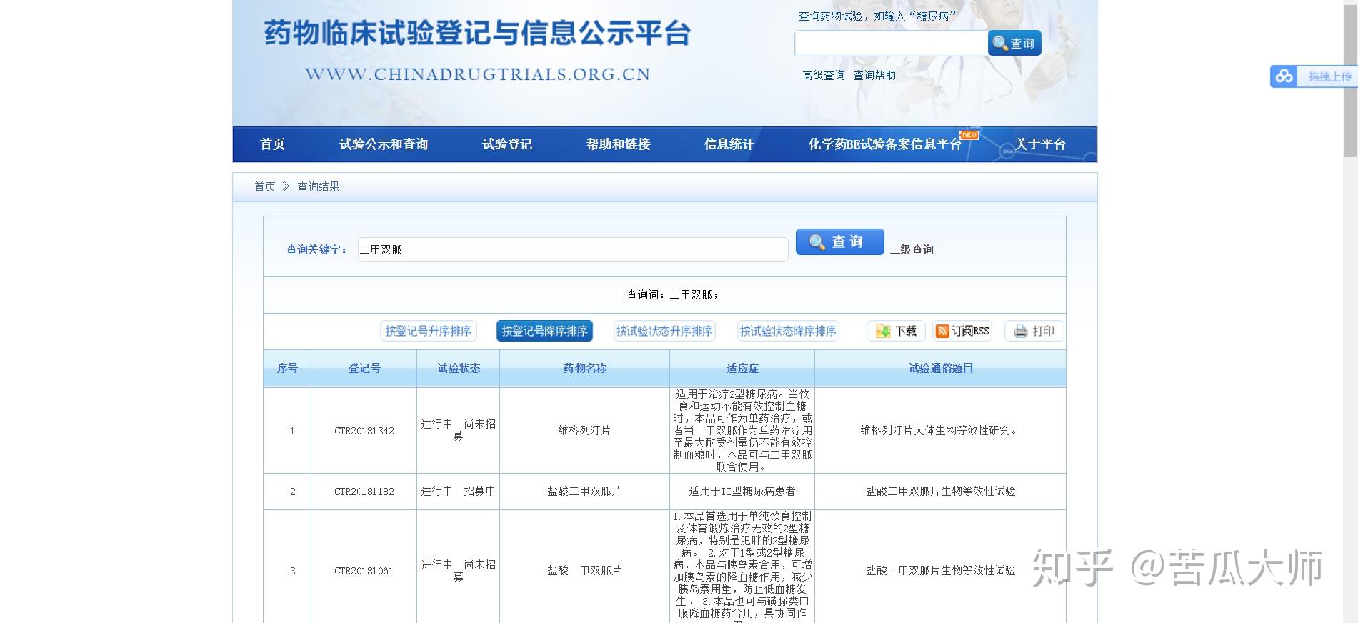 干货|临床试验资料与数据查询超强合集