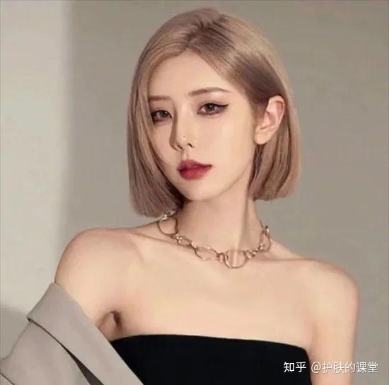 酷炫清爽一刀切短发,自带高级感的发型 - 知乎