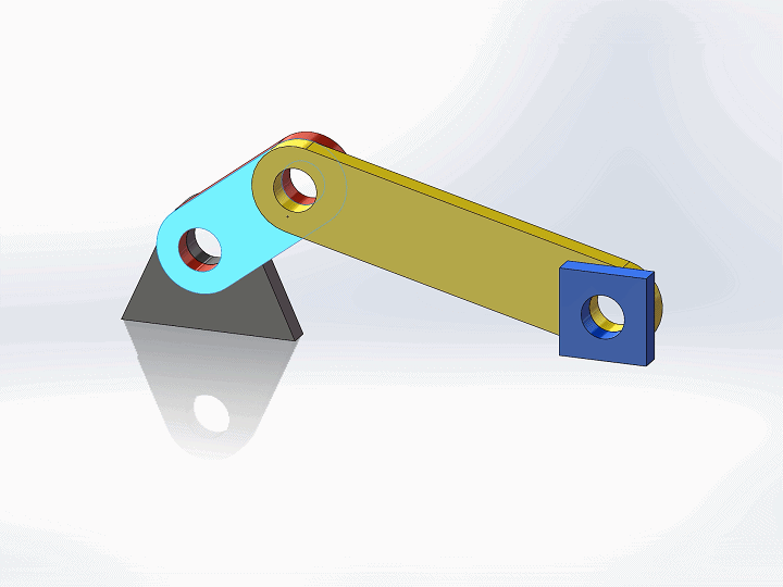 Solidworks基础练习 做一个曲柄滑块机构动画 知乎 