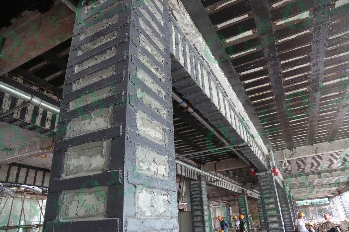 结构加固在满足结构正常使用的条件下,保证建筑节能与环保,对土地资源