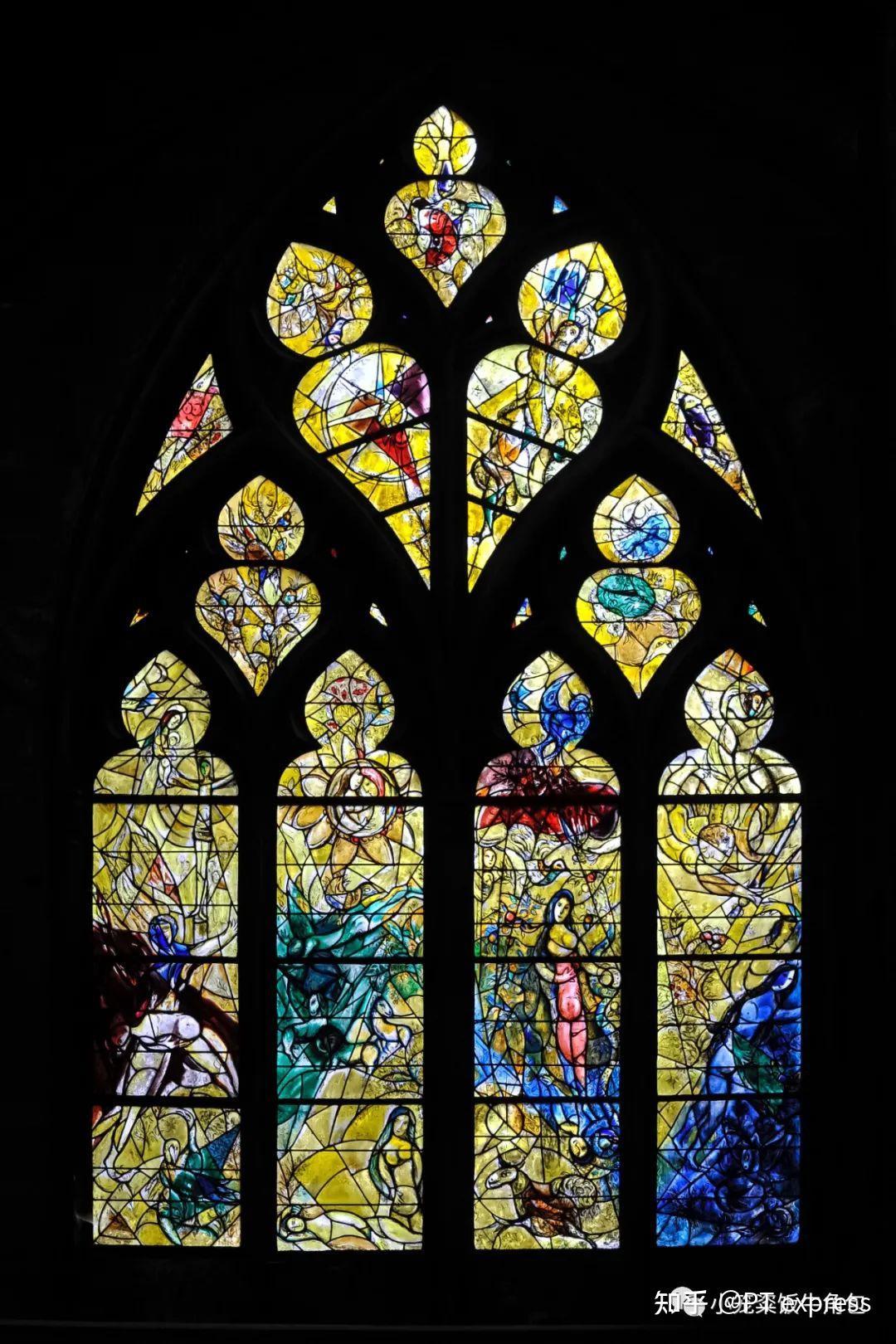 一个惊喜偶遇与光蓬皮杜梅茨的夏加尔和教堂玻璃花窗