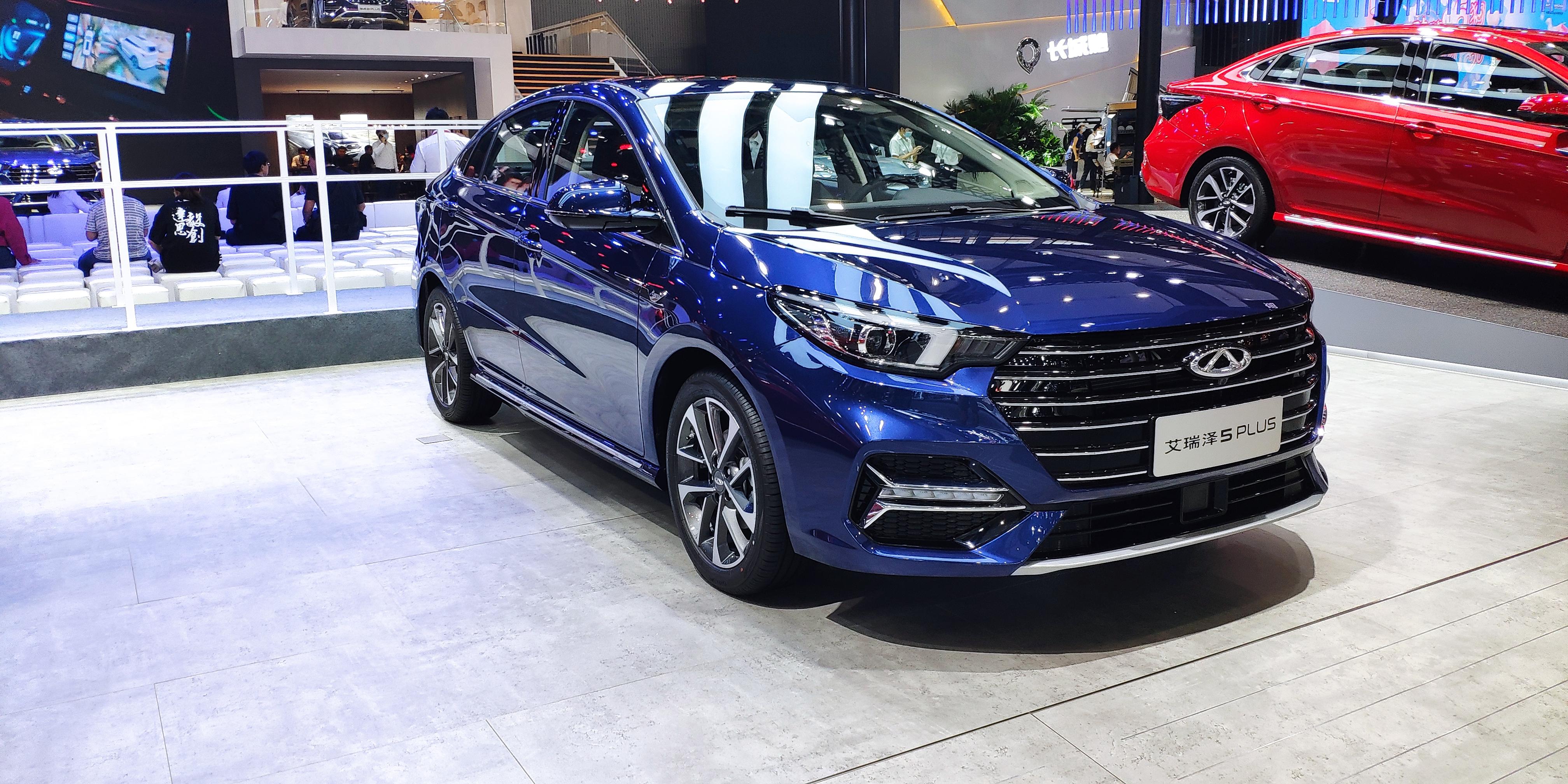 2020广州车展奇瑞艾瑞泽5plus实拍预售价749999万