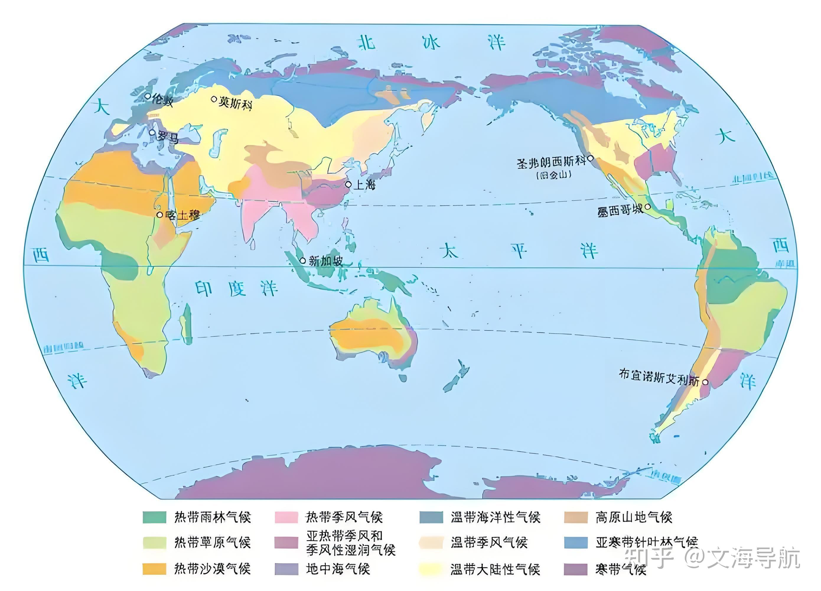 如何高效记忆全球气候分布?全文干货!