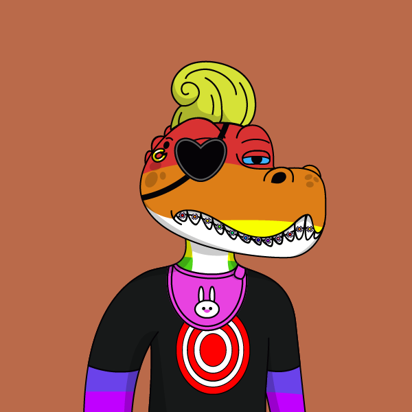 nft头像精选第四十弹卡通鳄鱼头像