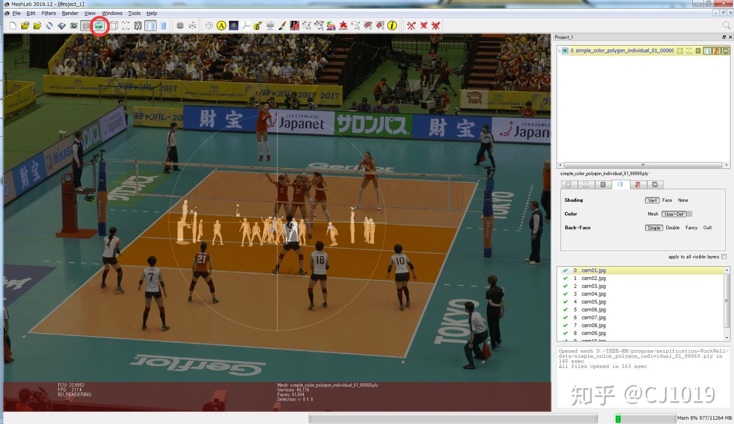 使用meshlab完成texture mapping - 知乎