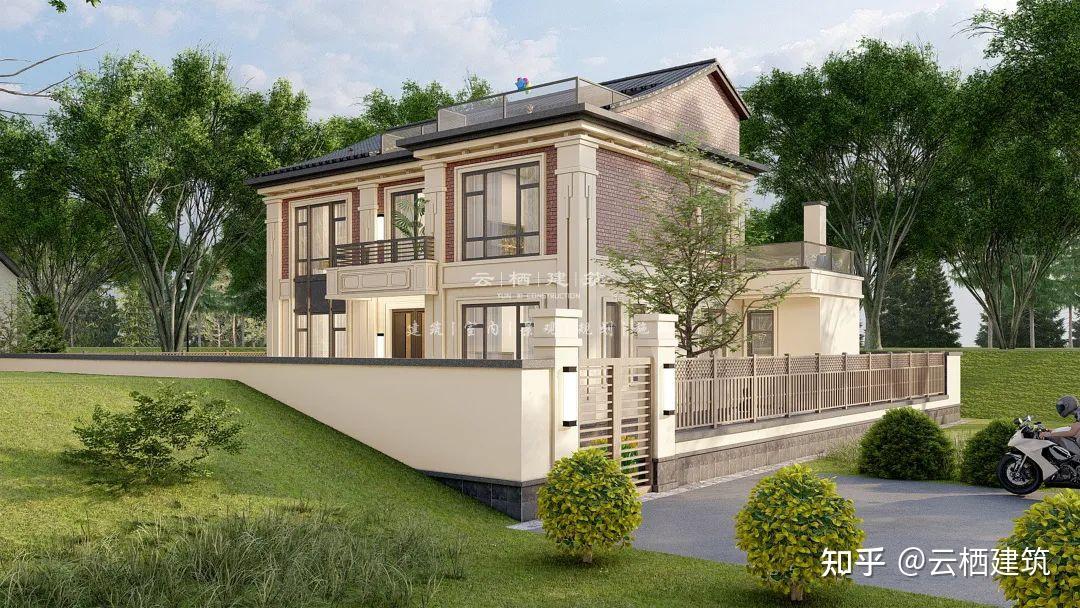 江苏常州丨276㎡二层带阁楼的新中式别墅,长辈和年轻人都爱的住宅