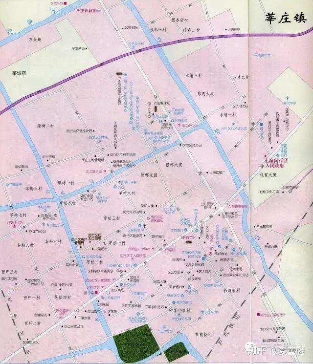 一座站，一座城，地图上的莘庄变迁 - 知乎