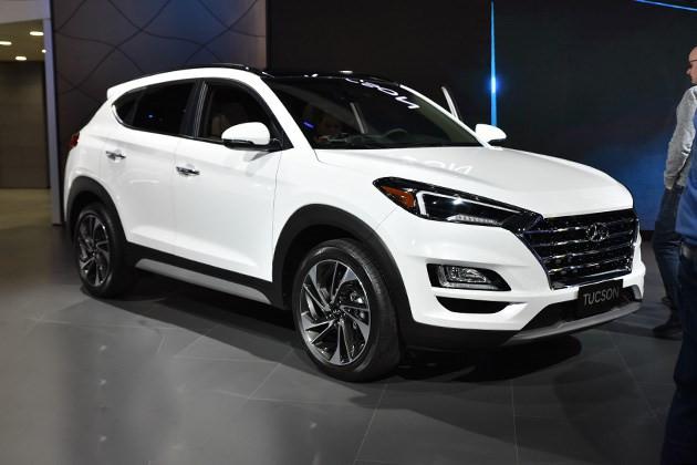 2018纽约车展现代新款tucson亮相