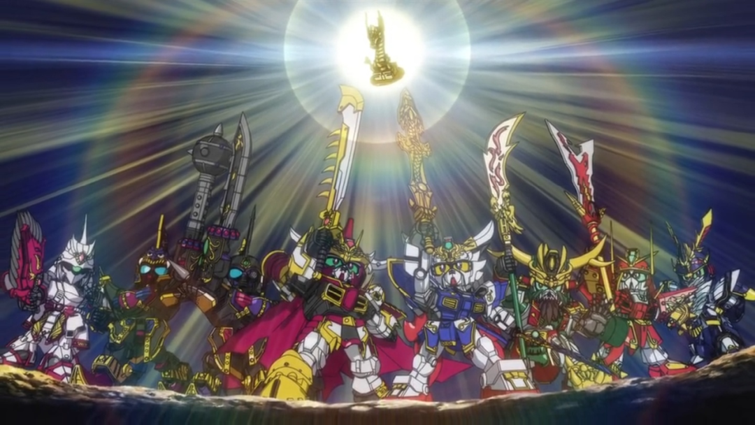 《sd战国传》,自1988年开始以大量漫画,动画逐渐完善了这一世界观