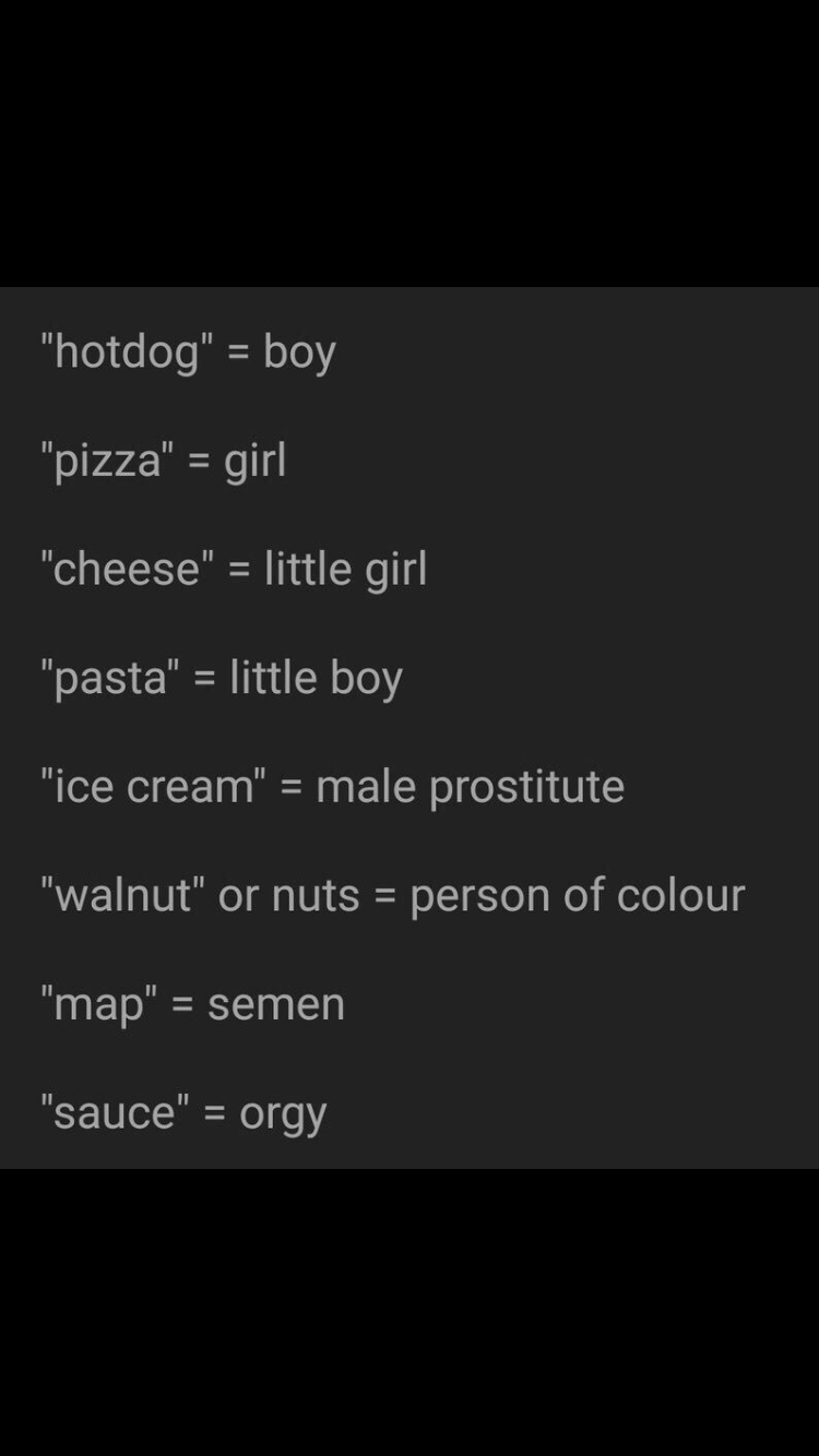 podesta热狗披萨和贩卖儿童的阴谋论?