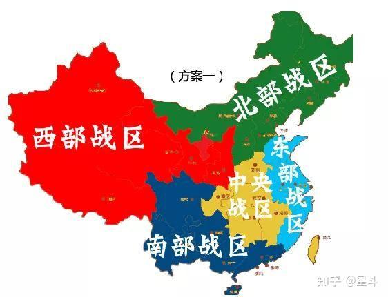 西部战区地图图片