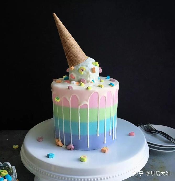 大家有没有ins风的可爱的简约的蛋糕图片