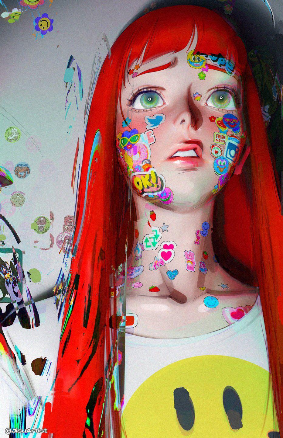 画风恐怖惊奇这位画师脑洞大开