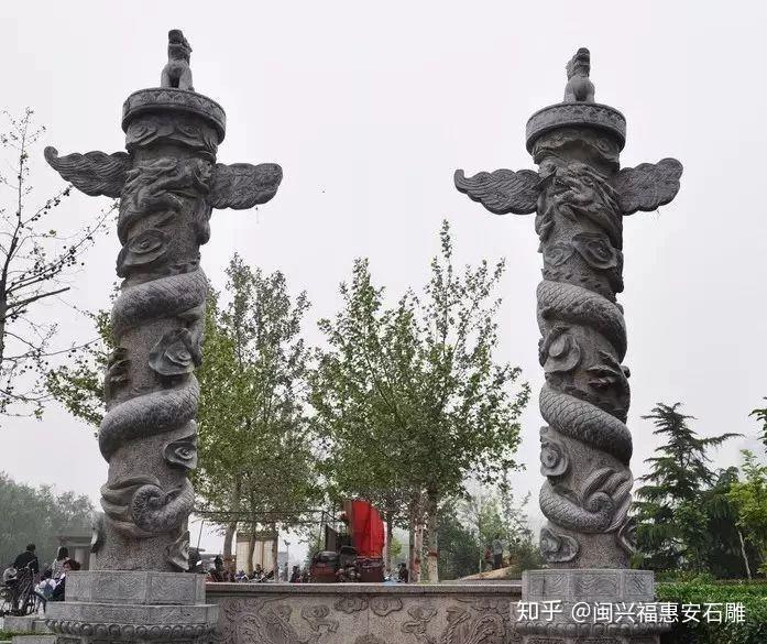 石雕华表|天安门楼前石柱子到底有什么作用? - 知乎