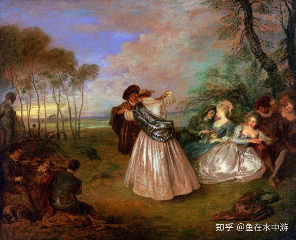 世界名画（三十六）让·安东尼·华托(Jean—Antoine Watteau） - 知乎
