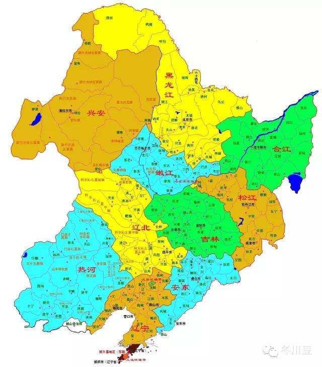 内蒙古兴安盟地理位置图片