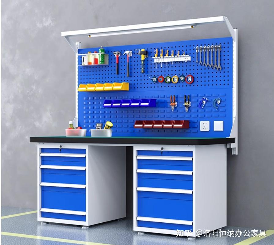 车间流水线装配工作台怎么选？带抽屉挂板的重型工作台方案（1200/1500/1800mm多尺寸可选 - 知乎