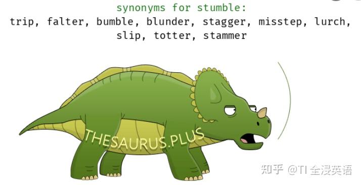 Stumblingly 【全浸词汇串联 TI Vocabulary Tree】-Stumble - 知乎