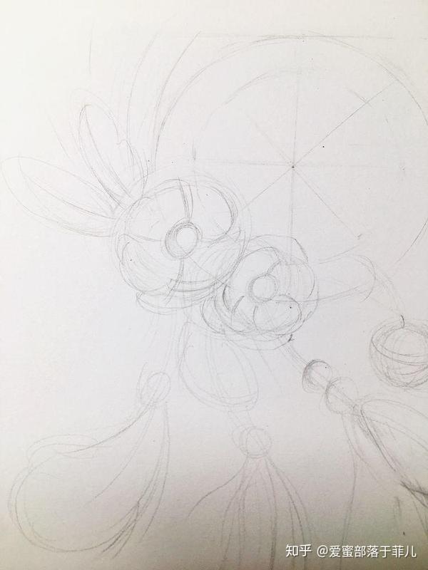 画一个神秘满是祝福的捕梦网吧彩铅教程