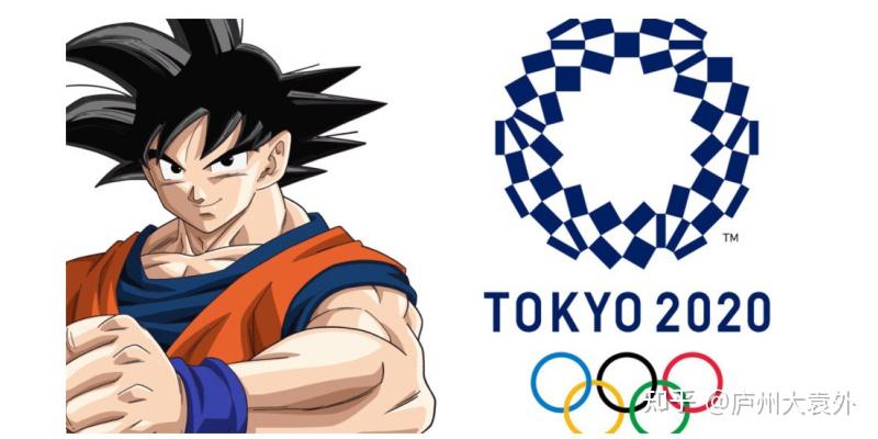 七龙珠人物形象悟空,担任了日本东京奥运形象大使,悟空高举奥运五环