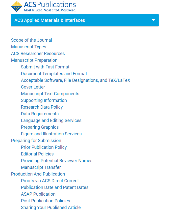 【指南解读】ACS Applied Materials & Interfaces投稿指南要点详细解读 - 知乎