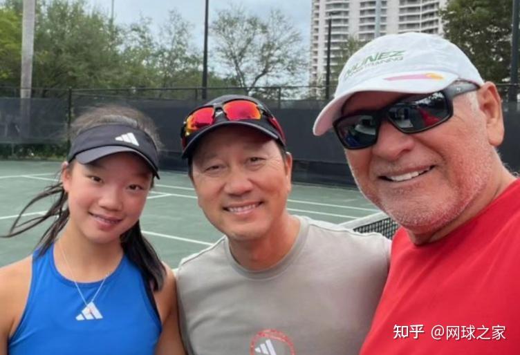 父亲担任教练,网球天赋惊人,张德培女儿表露野心要拿大满贯冠军 - 知乎