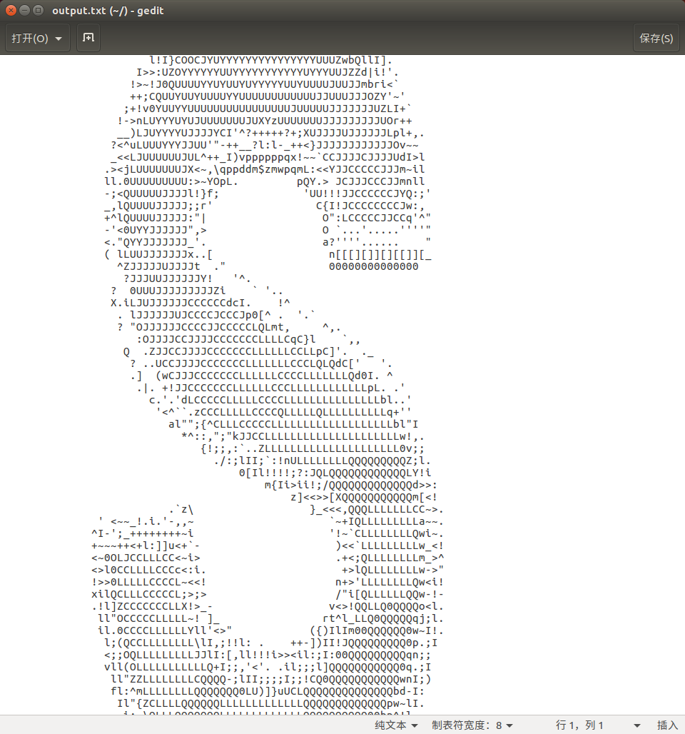 把图片转成字符图