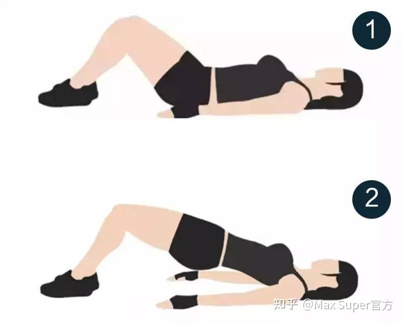 臀部肌肉锻炼方法图片