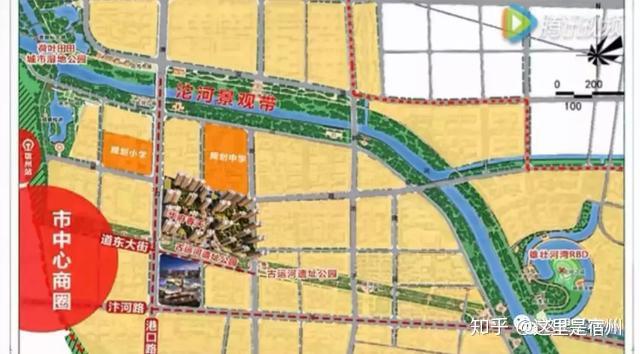 宿州市道东规划图图片