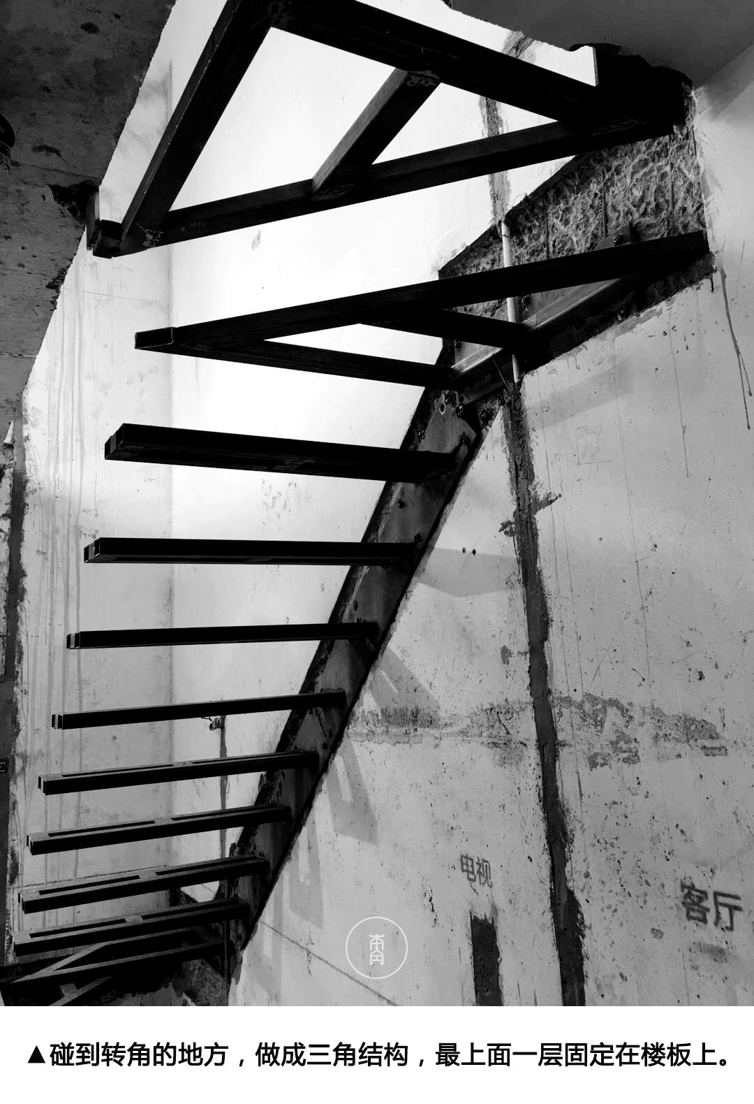 单边悬空楼梯的小注意