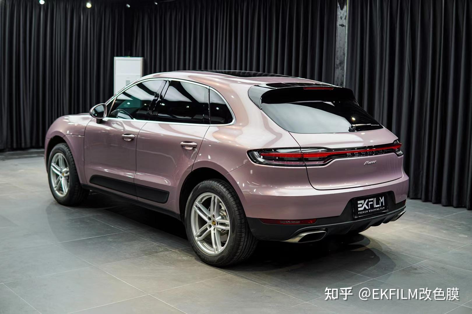 ekfilm改色膜–ek改色膜保时捷macanpet冰莓粉