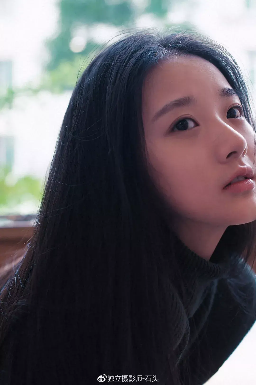 人像摄影中的发型