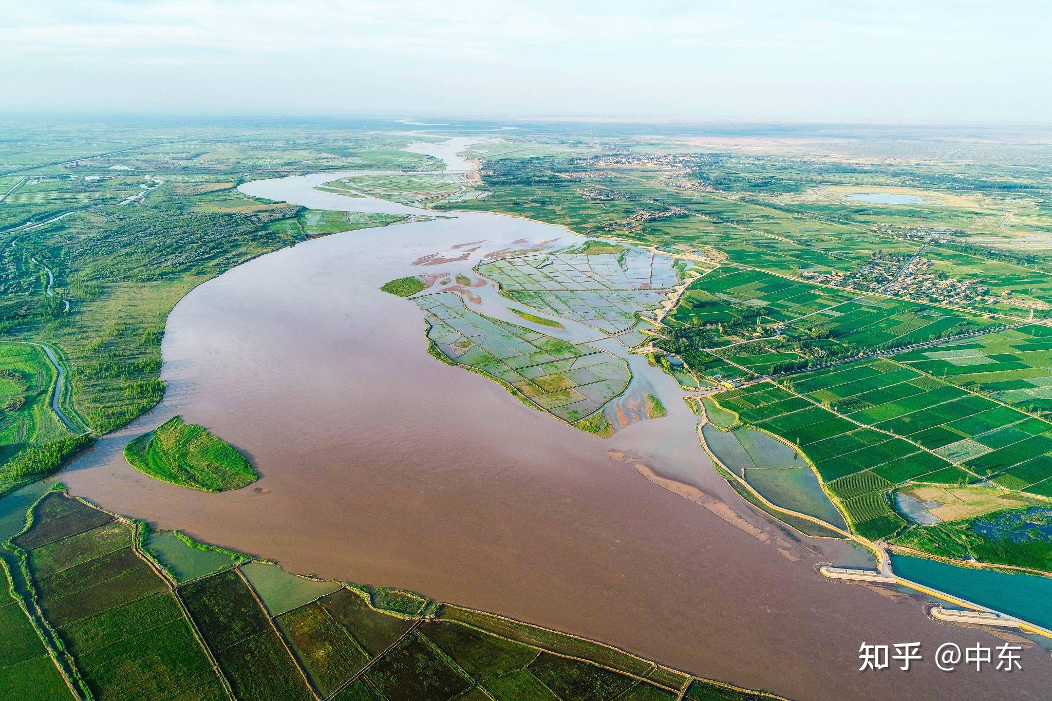 黄河流经的河段有没有哪个部位是有典型的冲积扇的