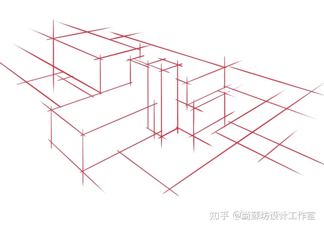 手繪提高最詳細建築快題鳥瞰圖畫法解析