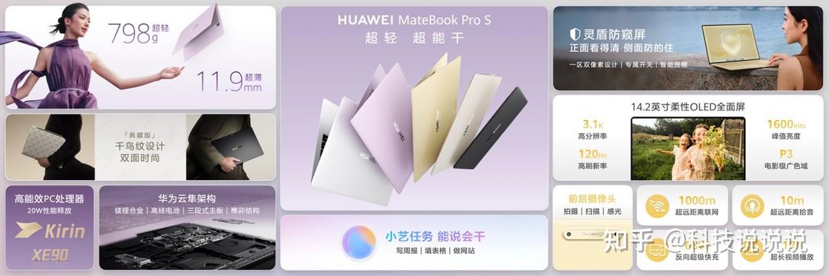 首发灵盾防窥屏,华为MateBook Pro S开启国产电脑视觉安全新阶段