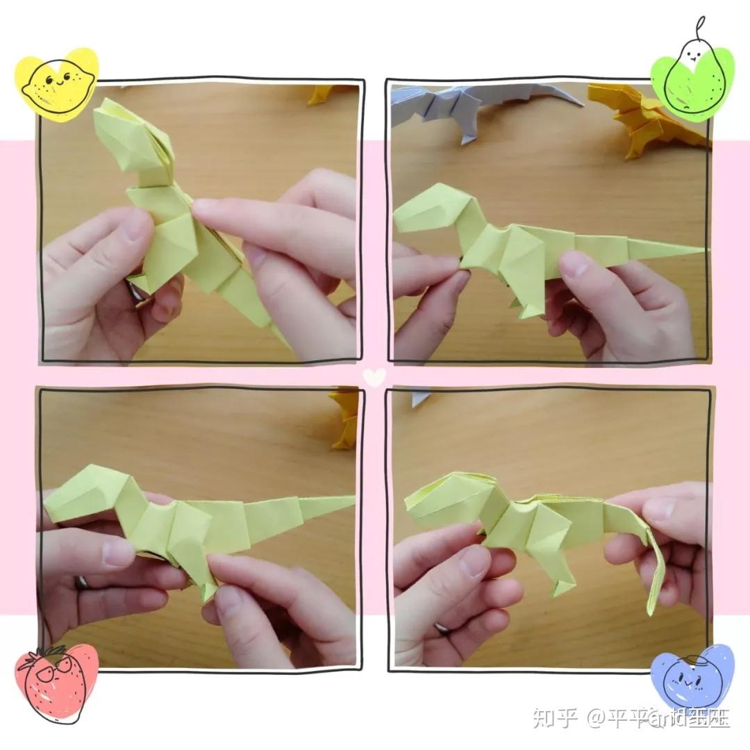 【折纸教程】Origami Dragon折纸喷火龙教程_哔哩哔哩_bilibili