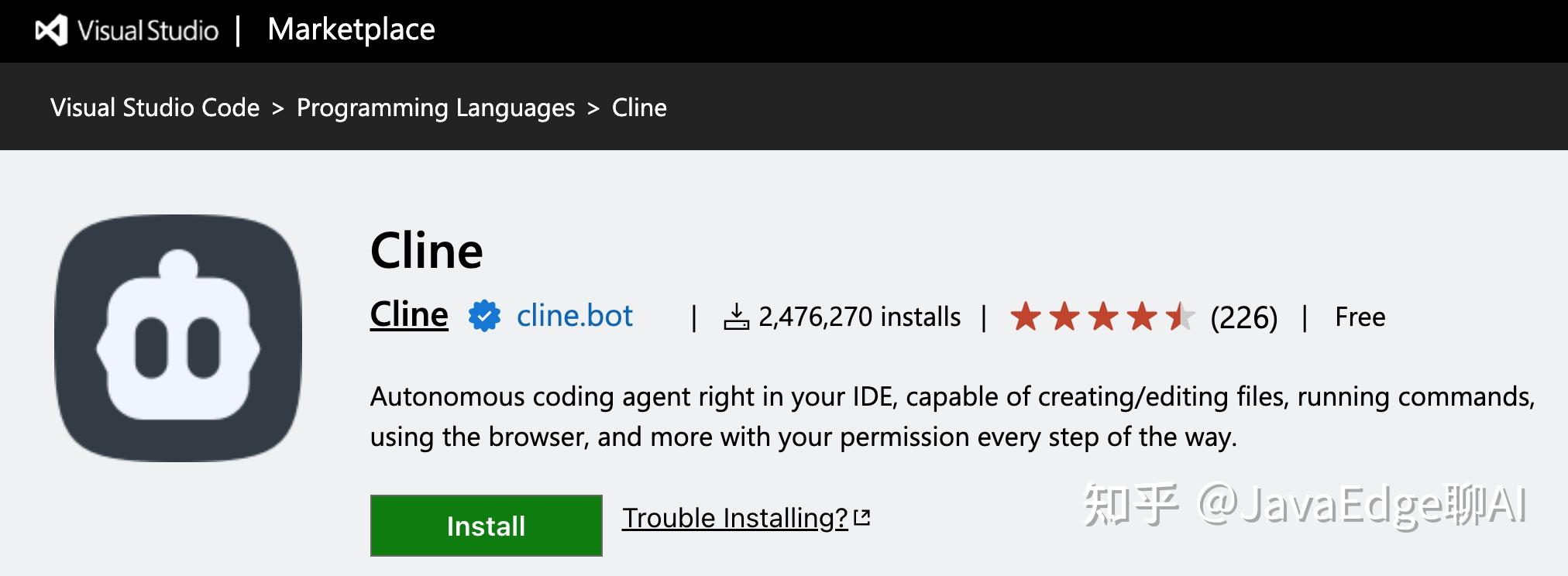 VS Code Top6智能体 AI 工具排行榜（按下载量） - 知乎