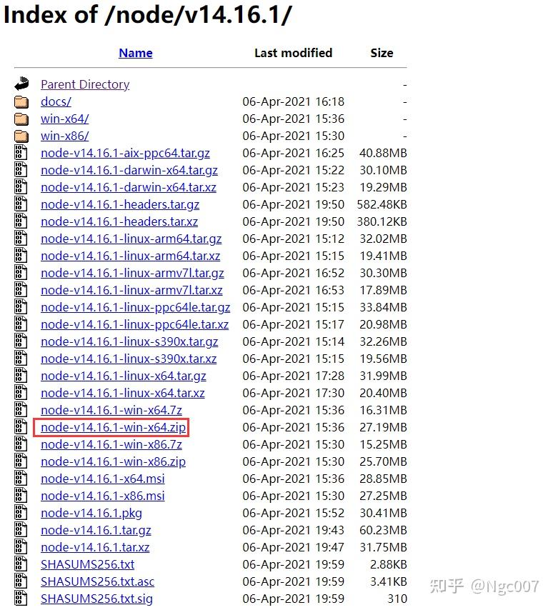 nvm install node版本报错:could not retrieve... 高版本nvm安装低版本node失败处理 - 知乎